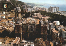 71820252 Malaga Andalucia Vista Aerea De La Catedral Malaga - Andere & Zonder Classificatie