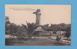 1067 SPAIN ESPAÑA LA CORUÑA ESTATUA DE LINARES RIVAS STATUE RARE POSTCARD - La Coruña