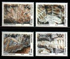 TRANSKEI, 1990,  MNH Stamp(s), Fossils, Nr(s)  246-249 - Transkei