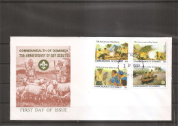 Dominique - Scoutisme  ( FDC De 1982 à Voir) - Dominica (1978-...)