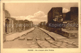 71819925 Pompei Via E Tempio Della Fortuna Ruinen Pompei E Scavi - Other & Unclassified