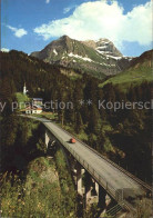 71812752 Schroecken Vorarlberg Hochtannbergbruecke Mit Juppenspitze Und Mohnenfl - Other & Unclassified