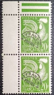 FRANCE Y&T PREO N°113**.Paire BdF. Type Coq Gaulois. Neuf** MNH - 1953-1960