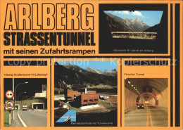 71812614 Arlberg Mautstelle St Jakob Strassentunnel Mit Luefterkopf Tunnelwarte  - Altri & Non Classificati