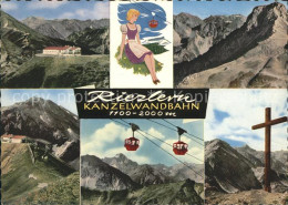 71812605 Riezlern Kleinwalsertal Vorarlberg Bergstation Mit Nebelhorn Kanzelwand - Autres & Non Classés