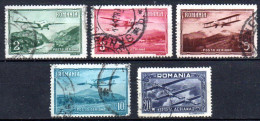 Roumanie:: Yvert N° A 14/18° - Used Stamps