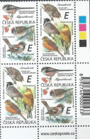 1083 - 4 Czech Republic Birds Bubting Bushtit Sparrow 2020 - Passereaux