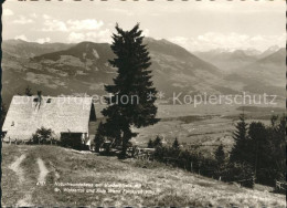 71812558 Walsertal Kleinwalsertal Naturfreundehaus Am Voderaelpele Mit Rote Wand - Other & Unclassified