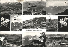 71812534 Kitzbuehel Tirol Wilder Kaiser Hahnenkammbahn Gipfelhaus Adlerhuette Ho - Autres & Non Classés