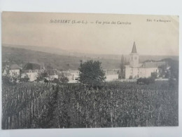 Lot De 10 CPA De SAONE ET LOIRE - PRUZILLY - ST DESERT - DIGOIN - FRONTENARD - CHARRECEY - ST LEGER SUR DHEUNE -MONTCEAU - 5 - 99 Cartes