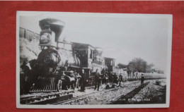 Nevada Railroad Locomotive Virginia Truckee  RPPC      Ref 6420 - Autres & Non Classés