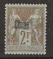 1894 MH Chine Yvert 15 - Ongebruikt