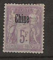 1894 MH Chine Yvert 16 - Unused Stamps