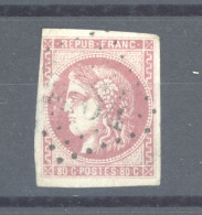 France  :  Yv  49  (o) - 1870 Ausgabe Bordeaux
