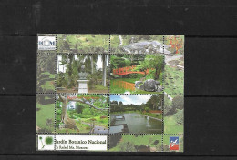 DOMINICANA, 2001, BOTANIC GARDEN, M/S,MNH** - Arbres