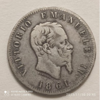 Italia Regno - 1 Lira 1861 (F) - 1861-1878 : Vittoro Emanuele II
