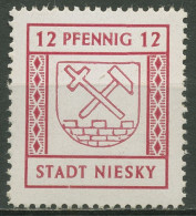 Niesky (Oberlausitz) 1945 Freimarke 4 Postfrisch - Sonstige & Ohne Zuordnung