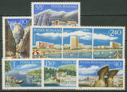 Rumänien 1971 Tourismus Hotels Ausflugsziele 2921/26 Postfrisch - Neufs