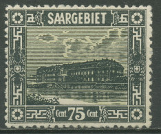Saargebiet 1923 Steingutfabrik Mettlach 101 Mit Falz - Ungebraucht