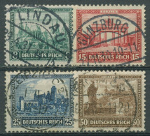 Deutsches Reich 1930 Deutsche Nothilfe Bauwerke 450/53 Mit TOP-Stempel - Used Stamps