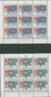 Jugoslawien 1972 Olympia Winterspiele Sapporo Kleinbg.1447/48 K Postfr. (C93526) - Blocks & Sheetlets