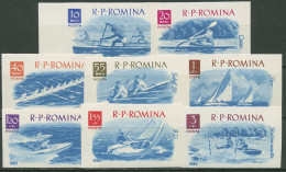 Rumänien 1962 Wassersport Bootssport 2056/63 Postfrisch - Unused Stamps