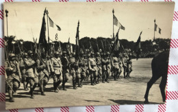 CPA LES FETES DE LA VICTOIRE 14 Juillet 1919 Drapeaux D'Infanterie - Guerre 1914-18