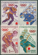 Tschechoslowakei 1972 Olympia Winterspiele Sapporo 2050/53 Postfrisch - Nuovi