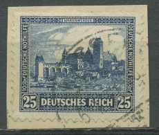 Deutsches Reich 1930 Deutsche Nothilfe Bauwerke 452 A Gestempelt Briefstück - Gebraucht