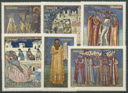 Rumänien 1970 Fresken Der Moldauklöster 2856/61 Postfrisch - Unused Stamps