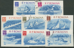 Rumänien 1962 Wassersport Bootssport 2056/63 Gestempelt - Oblitérés