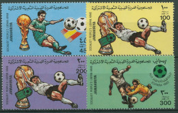 Libyen 1982 Fußball-WM In Spanien 990/93 A Postfrisch - Libyen