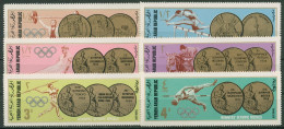 Jemen (Nordjemen) 1968 Goldmedaillen Olympiade 796/801 A Postfrisch - Yémen