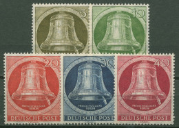 Berlin 1951 Freiheitsglocke, Klöppel Nach Rechts 82/86 Postfrisch - Unused Stamps