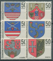 Tschechoslowakei 1969 Wappen Stadtwappen 1904/09 Postfrisch - Ongebruikt