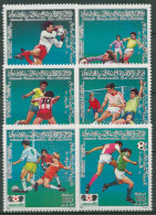 Libyen 1985 Fußball-WM '86 In Mexiko 1618/23 A Postfrisch - Libye