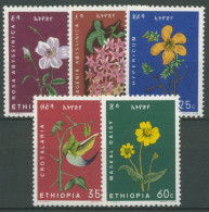 Äthiopien 1965 Einheimische Blütenpflanzen 495/99 Postfrisch - Äthiopien