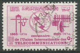 Libyen 1965 Fernmeldeunion ITU 190 Gestempelt - Libyen