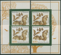 Bund 1999 Bedrohte Tierarten Fledermaus 2086 Alle 4 Ecken Postfrisch (E3119) - Unused Stamps