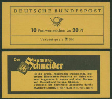 Bund 1966 Lorsch Markenheftchen MH 11 RLV IIu Postfrisch - Sonstige & Ohne Zuordnung