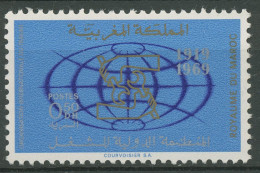 Marokko 1969 Internationale Arbeitsorganisation ILO 659 Postfrisch - Morocco (1956-...)