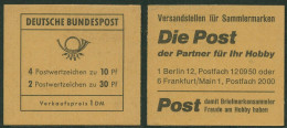 Bund 1972 Unfallverhütung Markenheftchen MH 16 B Postfrisch - Other & Unclassified