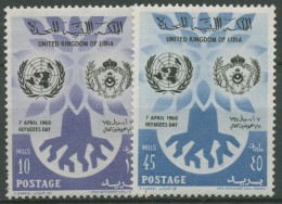 Libyen 1960 Weltflüchtlingsjahr 86/87 Postfrisch - Libyen