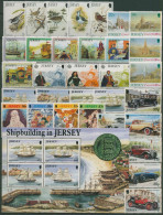 Jersey 1992 Kompletter Jahrgang (563/94, Block 6), Postfrisch (SG61599) - Jersey