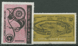 Türkisch-Zypern 1970 Sozialhilfemarken I/II Gestempelt - Gebruikt