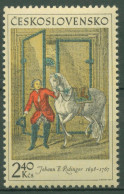 Tschechoslowakei 1969 Pferde Kupferstiche 1874 Postfrisch - Neufs