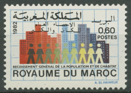 Marokko 1982 Volkszählung 1003 Postfrisch - Marokko (1956-...)