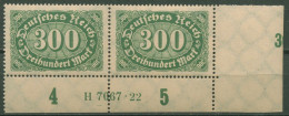 Dt. Reich 1922/23 Ziffern Mit Hausauftragsnummer 249 HAN 7067.22 Postfrisch - Ongebruikt