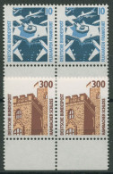 Bund 1988 Sehenswürdigkeiten SWK 1347/48 UR Waag. Paare Postfrisch - Unused Stamps