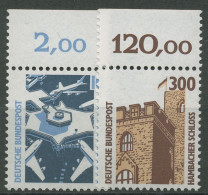 Bund 1988 Sehenswürdigkeiten SWK Mit Oberrand 1347/48 OR Postfrisch - Neufs